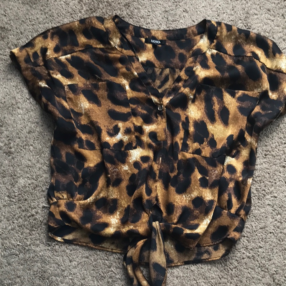 Animal Print Top